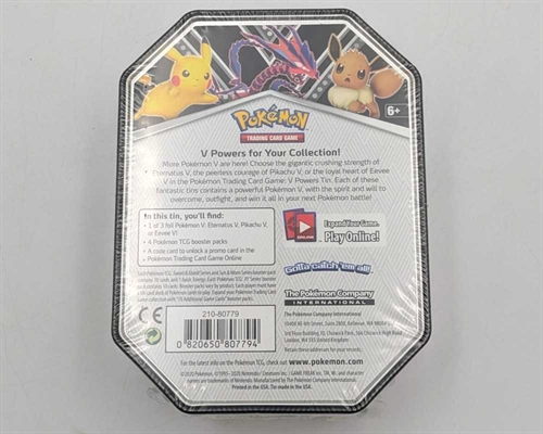 Pokemon TCG - Pokemon V Tin - Eevee V (A-Grade) (ENG) (BMO*)